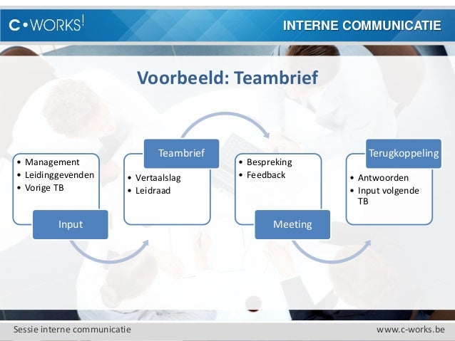 Infosessie interne communicatie