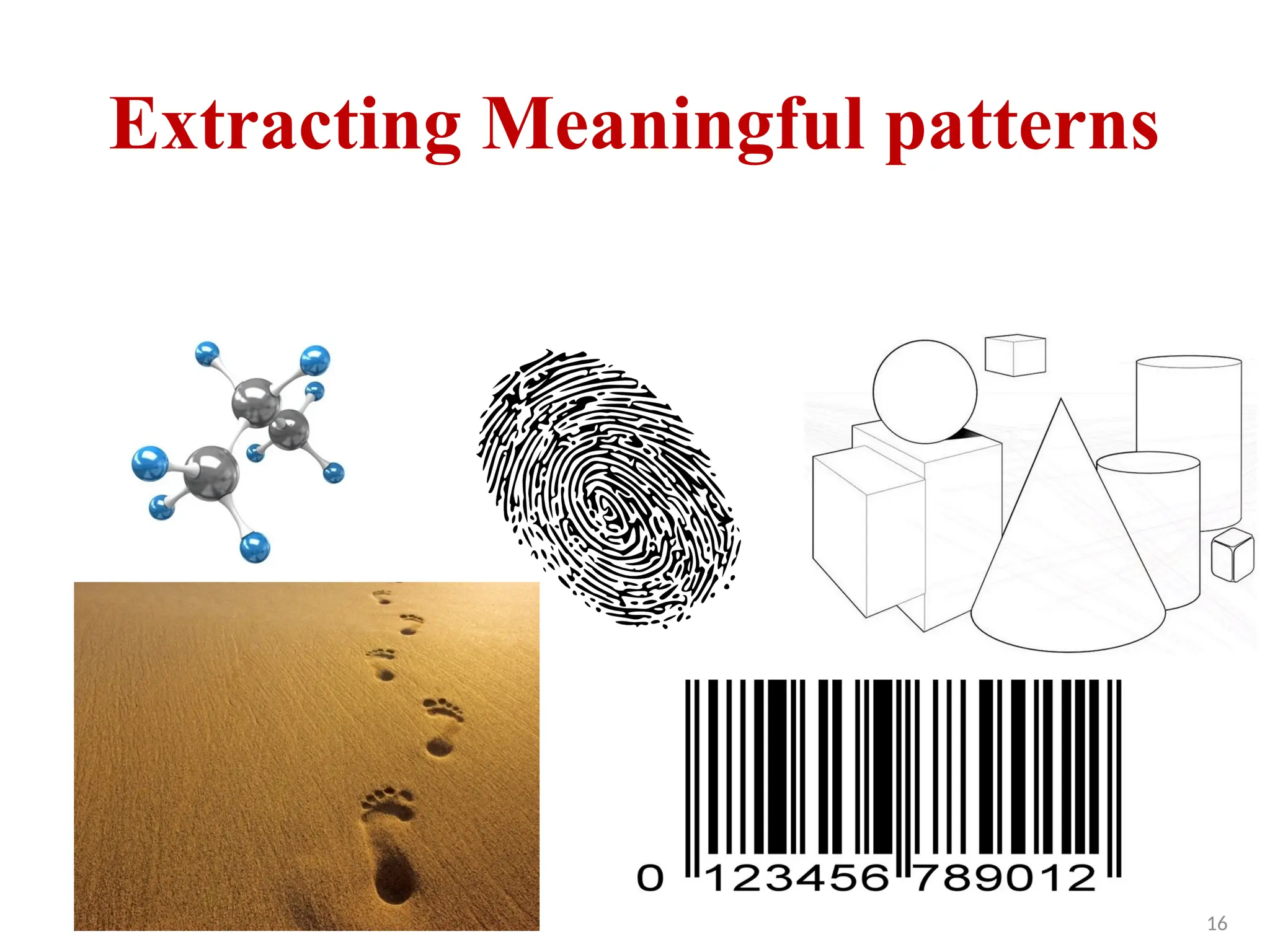 Extracting Meaningful patterns
16
 