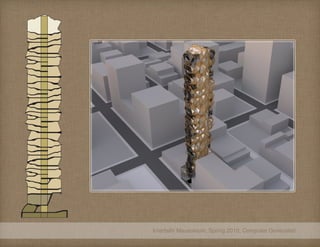 Interfaith Mausoleum, Spring 2010, Computer Generated
 