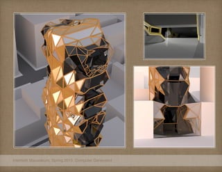 Interfaith Mausoleum, Spring 2010, Computer Generated
 