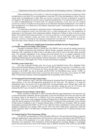 “Employment Generation and Poverty Alleviation in Developing Countries ...