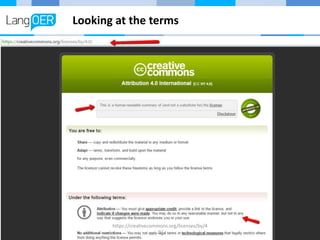Looking at the terms
https://creativecommons.org/licenses/by/4
.0/
 