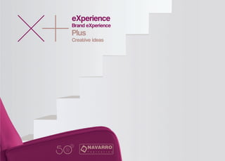eXperience
Brand eXperience
Creative ideas
Plus
 