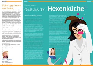 2	 ratiopharm I 02.2016
Liebe Leserinnen
und Leser,
Editorial Kolumne
	 ratiopharm I 02.2016 3
Gruß aus der Hexenküche
Heute schon kräftig gerührt?
Unter uns gesagt …
Nicht jeder mag die Rezeptur. Ich schon. Eigentlich.
Denn manchmal ist das Labor die reinste ‚Hexenkü-
che‘ und das Anrühren von Salben & Co nicht nur
von ‚Magie‘ begleitet.
Es fängt damit an, dass einem ein Kunde erwar-
tungsvoll ein Rezept in die Hand drückt. „Ich muss
noch was besorgen und bin in zehn Minuten wieder
da. Dann kann ich’s doch abholen, oder? Ist ja nur
eine kleine Tube, hat der Arzt gesagt.“ Ähm ja, denke
ich, ganz so einfach ist es nicht. Stattdessen sage ich
laut: „Keine Umstände, unser Bote bringt es Ihnen
einfach am Nachmittag vorbei!“
Aber was soll mir das Gekritzel bloß sagen? Ich sage
nur ‚Mediziner-Schrift‘! Wenn ich mixen würde, was
mir manche Hieroglyphen zu verstehen geben, dann
würde die Rezeptur wirklich zur ‚Hexenküche‘ wer-
den. Also ran ans Telefon, Charme ausgepackt und
erst mal den Arzt ‚bezaubert‘.
Sind dann auch noch alle Protokolle und Unterschrif-
ten in der Apotheke eingesammelt, könnte das ‚Kö-
cheln‘ beginnen. Aber ist im ‚Giftschrank‘ auch alles
vorrätig? Nein, wäre ja zu schön gewesen. Warten wir
also auf den Kurier, der die aberwitzig große Min-
destbestellmenge jener Substanz bringen wird, von
welcher nicht mal ein halbes Gramm benötigt wird.
So ist das mit „kleine Menge, große Wirkung“.
Eine Substanz fehlt natürlich immer dann, wenn sich
die Rezepte förmlich stapeln. Das wird ein Gerühre
werden! So arbeite ich nicht nur in einer ‚Hexenkü-
che‘ – ich kann auch orakeln: Morgen ist Muskelkater
angesagt. Und während vorne am HV-Tresen die
Hölle los ist, koche ich hinten meine ‚Suppe‘ - und
rühre dabei, was das Zeug hält. Ein Königreich für
eine Rührmaschine! Wäre ein Hautarzt direkt um
die Ecke, gäb‘s die wohl auch. So gibt‘s morgen eben
einen lahmen Arm.
Eine Weile muss ich daher die Rufe, ob ich nicht
vorne mithelfen könne, mit dem Verweis auf den
Rührbedarf abwehren. Doch dann siegt die
‚gute Fee‘ in mir. Weil sowieso gerade eine
Mixtur abkühlen muss, flitze ich nach
vorne. Dumm nur, wenn man vergessen
hat, Handschuhe, Mundschutz und
Schutzbrille abzulegen: Erst der ent-
geisterte Blick eines Kunden erinnerte
mich vor kurzem daran, in welch selt-
samen Aufzug ich gerade vor ihm stand.
Er brauchte übrigens eine Salbe, die wir ihm „viel
besser und vor allem cremiger anrühren“ würden
als andernorts. Ob wir da eine geheime Zutat bei-
mischen würden? Ich gestehe, ich hab es bei einem
halbherzigen Erklärungsversuch belassen, dass
angesichts einer festgelegten Rezeptur hier wie dort
das gleiche in die Tube käme.
Heikel wird’s, wenn einem der Kunde statt einem Rezept
eine mit ominösen Salbenresten garnierte Mini-Tube
entgegenhält: „Genau das bräuchte ich noch mal!“
Gedanklich hole ich schon mal Handschuhe, Mundschutz
und Schutzbrille und sage laut: „Aber gerne. Das muss
aber extra angerührt werden.“ Enttäuschung pur: „Dann
kann ich’s nicht gleich abholen? Ist doch nur eine kleine
Tube.“ Ähm ja, denke ich, ganz so einfach ist es nicht.
Stattdessen sage ich: „Keine Umstände, unser Bote
bringt es Ihnen einfach am Nachmittag vorbei!“
Den Rest kennt Ihr ja…
Herzliche Grüße,
Eure PTA-Kollegin und
aktuelles Titelgesicht
Susanne Schaffner
der Blickkontakt ist in der Offizin häufig der Einstieg
in ein erfolgreiches Beratungsgespräch. Ein offener
Blick zeigt Aufmerksamkeit und Verständnis, und
zwar auf beiden Seiten des HV-Tisches. Lesen Sie auf
Seite 4, was zu einer emotional positiven Kundenbe-
treuung gehört und welchen Strukturen ein erfolgrei-
ches Gespräch mit Schmerzpatienten folgen sollte.
Die Gesundheit unserer Augen können wir mit dem
Wirkstoff Hyaluron unterstützen. In Deutschland sind
bereits 10 Millionen Menschen von trockenen Augen
betroffen, ausgelöst durch Zugluft, Klimaanlagen oder
Arbeit am Computer. Mit welcher Empfehlung Sie den
Menschen, die unter trockenen Augen leiden, am bes-
ten helfen, erfahren Sie auf Seite 7.
Außerdem in dieser Ausgabe:
Was ist zu beachten bei der Anwendung eines Fentanyl
Matrixpflasters? Nicht nur, weil es der Betäubungsmit-
telverordnung unterliegt, ist der Beratungsbedarf sehr
hoch. Die sichere Anwendung spielt bei der kontinuier-
lichen Schmerzlinderung eine besondere Rolle (Seite 8).
ratiopharm unterstützt Sie gerne bei diesen und
weiteren Themen: Mit Videos, e-Learnings oder
Seminaren – Lesen Sie Seite 11 oder besuchen Sie uns
auf www.ratiopharm-campus.de
Außerdem wartet auf der letzten Seite wieder ein inter-
essantes Wissensspiel mit einem tollen Gewinn auf Sie.
Und nicht vergessen:
Ein aufmunternder Blick für die Kollegin hat immer
ein positive Wirkung!
Viel Spaß beim Lesen wünscht
Ihre
Karin Theobald
Senior Produktmanagerin OTC
 