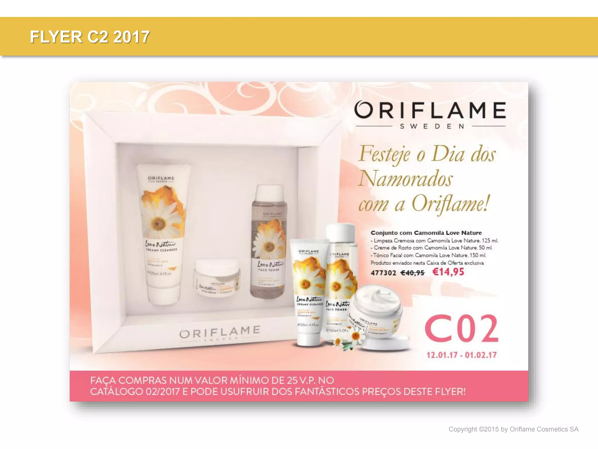 Copyright ©2015 by Oriflame Cosmetics SA
FLYER C2 2017
 