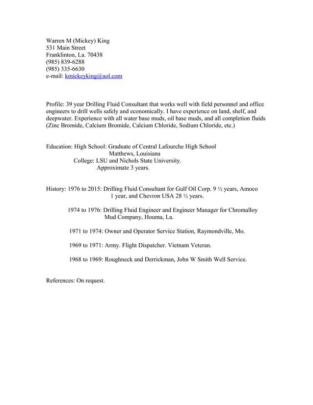 warren-king-resume-pdf