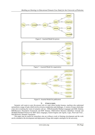 Building an Ontology in Educational Domain Case Study for the ...