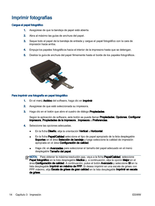 Manual impresora HP Envy 4500