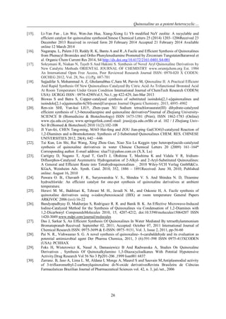 Quinoxaline as a potent heterocyclic moiety | PDF
