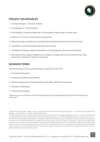 Request for proposal(RFP) Design project-Singapore-The Future City 2010 ...