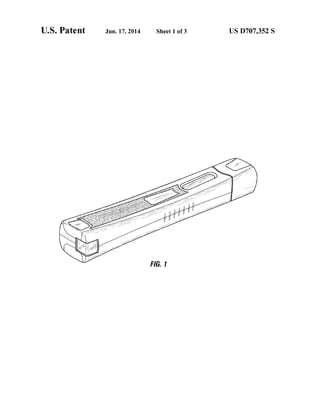 US. Patent Jun. 17, 2014 Sheet 1 0f3 US D707,352 S
 