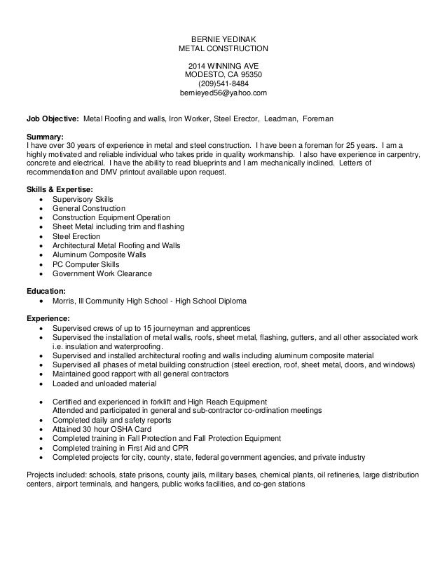 bernie yedinak resume 2014 microsoft office bernie yedinak resume 2014 microsoft office