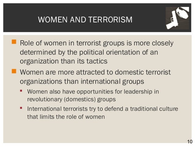 the roles of women in terrorism Why does the west ignore the role they play in groups like isis. the roles of women in terrorism Why does the west ignore the role they play in groups like isis.