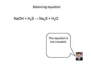 Balancing Equation v004