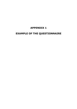 APPENDIX 1
EXAMPLE OF THE QUESTIONNAIRE
 