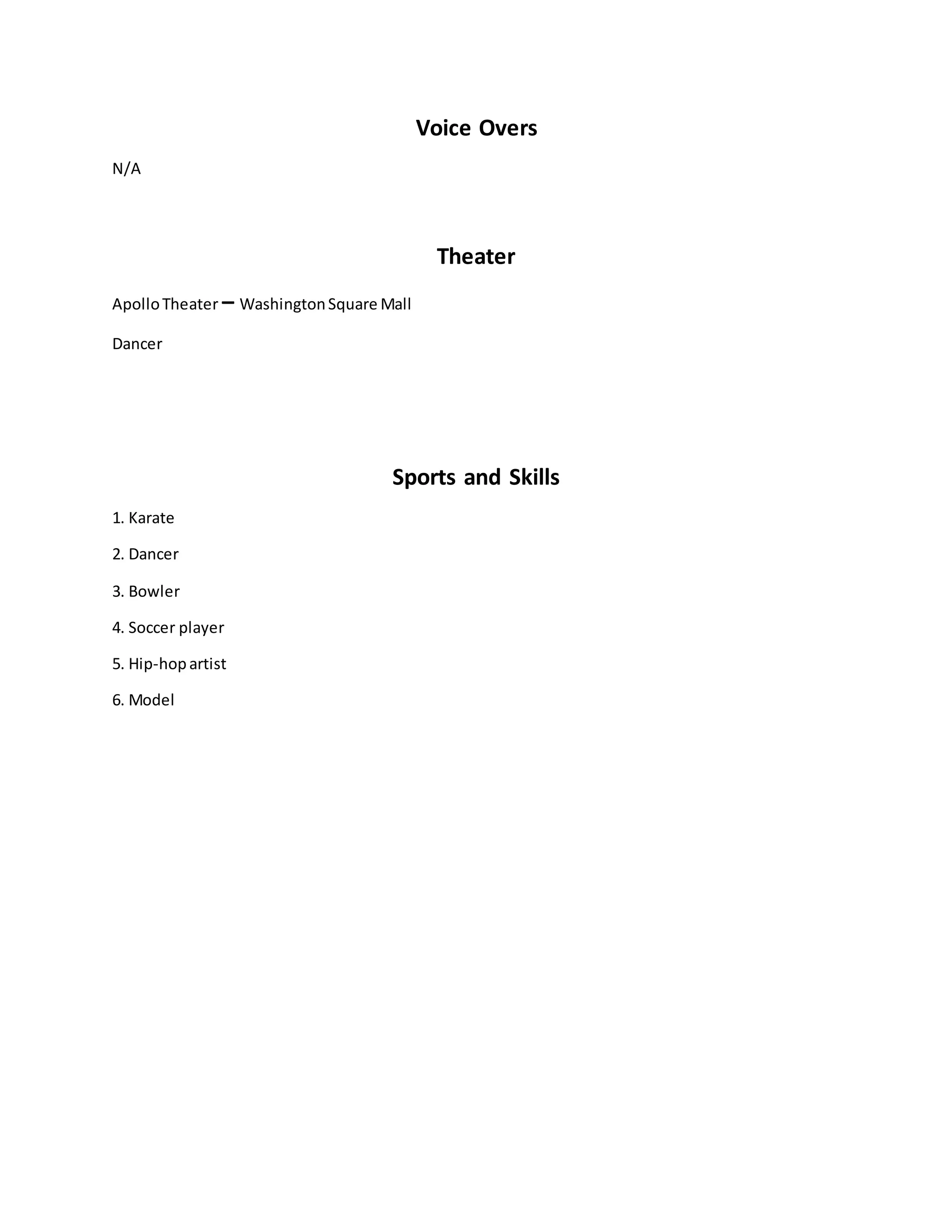 da'rell MIller career resume | DOCX