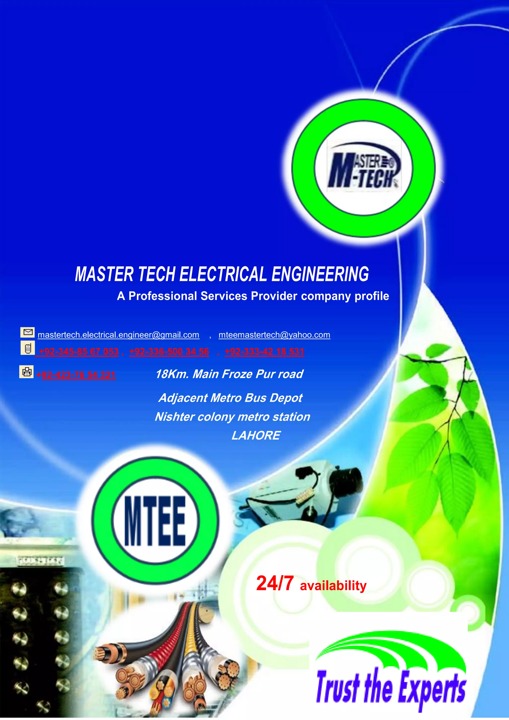 MasterTech Electrical Engineering..... ( CompanyProfile) PDF