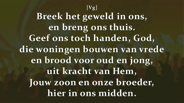 Mijn vrede geef ik jullie (6de Paaszondag C)