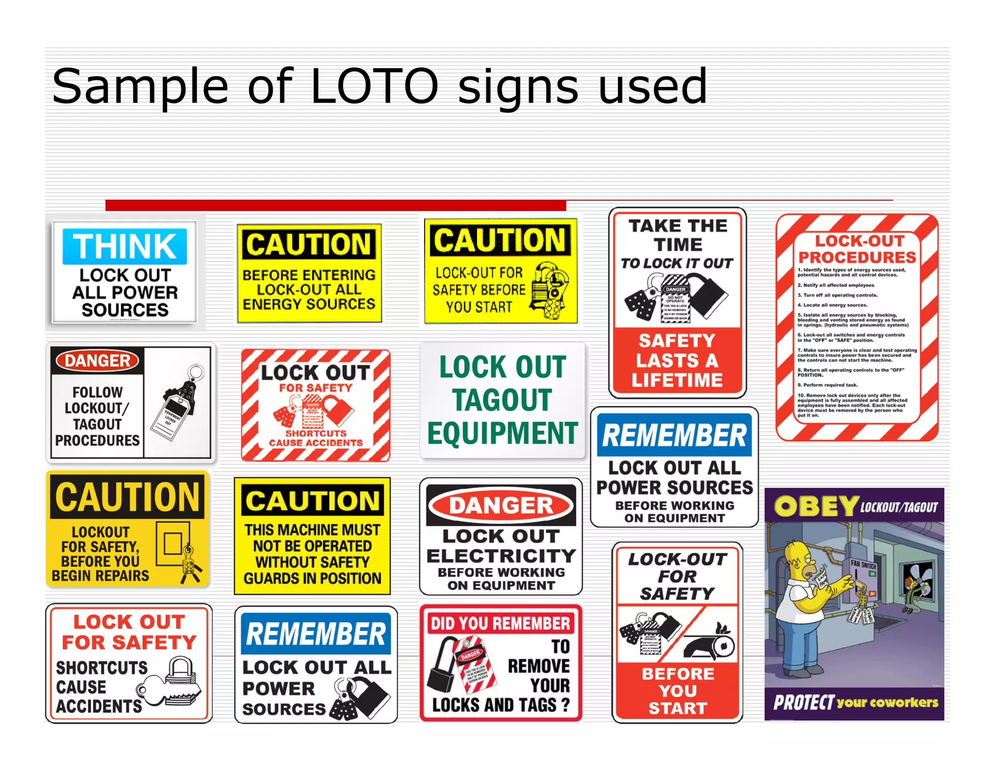 LOCKOUT-TAGOUT-SAFETY PRESENTATION-CONTROL OF HAZARDOUS ENERGY | PDF