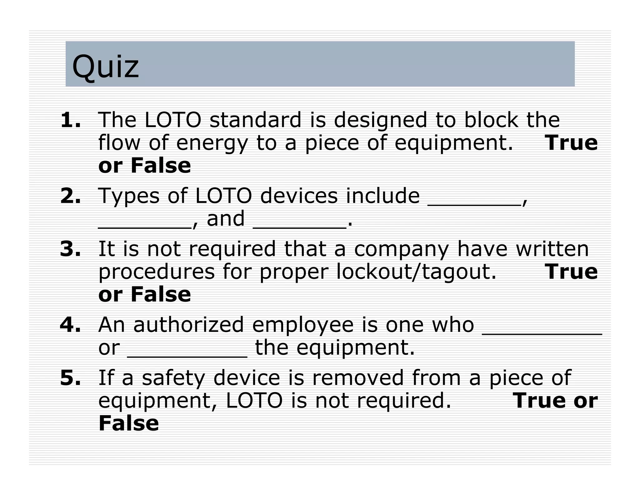 LOCKOUT-TAGOUT-SAFETY PRESENTATION-CONTROL OF HAZARDOUS ENERGY | PDF
