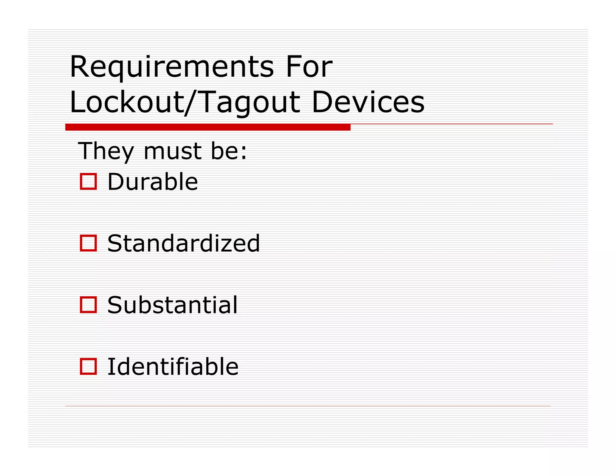 LOCKOUT-TAGOUT-SAFETY PRESENTATION-CONTROL OF HAZARDOUS ENERGY | PDF