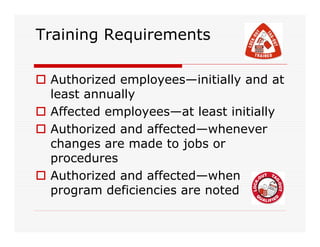 LOCKOUT-TAGOUT-SAFETY PRESENTATION-CONTROL OF HAZARDOUS ENERGY | PDF
