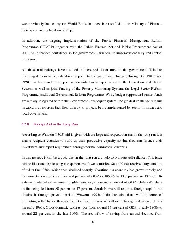 Medium-term budget framework thesis