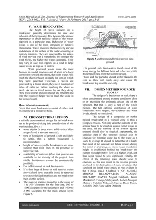 Post Earthquack Slope Stability Analysis of Rubble Mound Breakwater | PDF