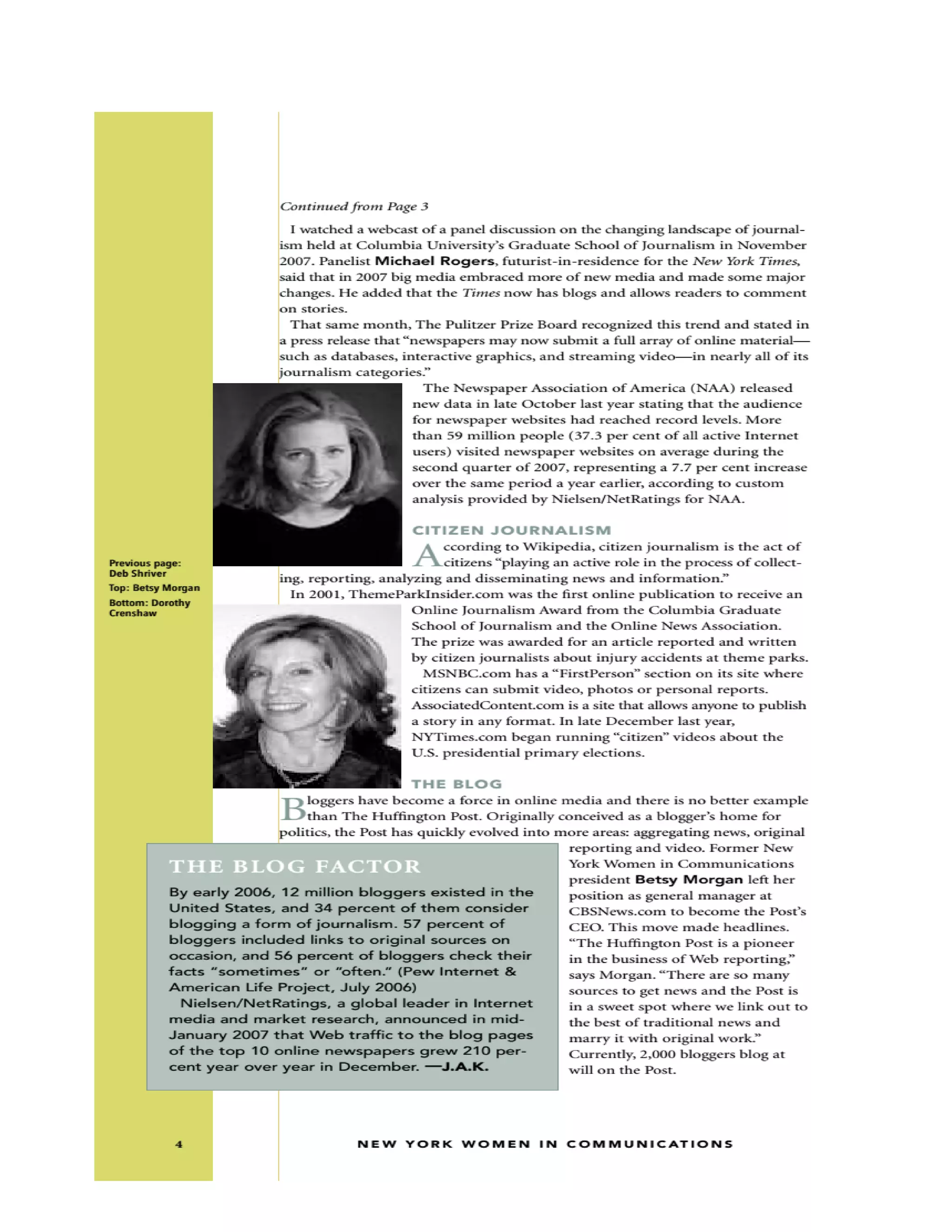 Communication Trends 2008