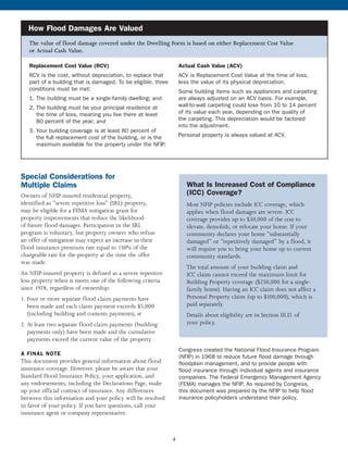 NFIP National Flood Insurance Program | PDF
