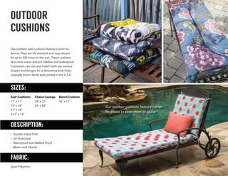 chaise lounge cushions 75 x 24