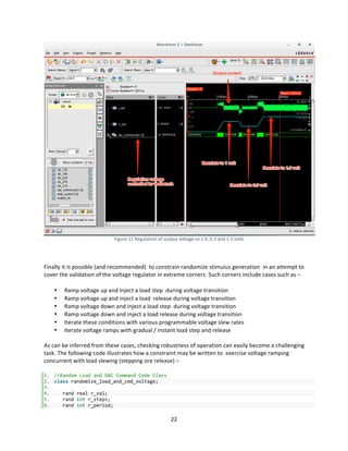 Mixed Signal Verification of a Voltage Regulator using a State Space ...