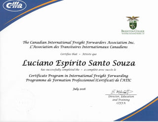 Certificado CIFFA