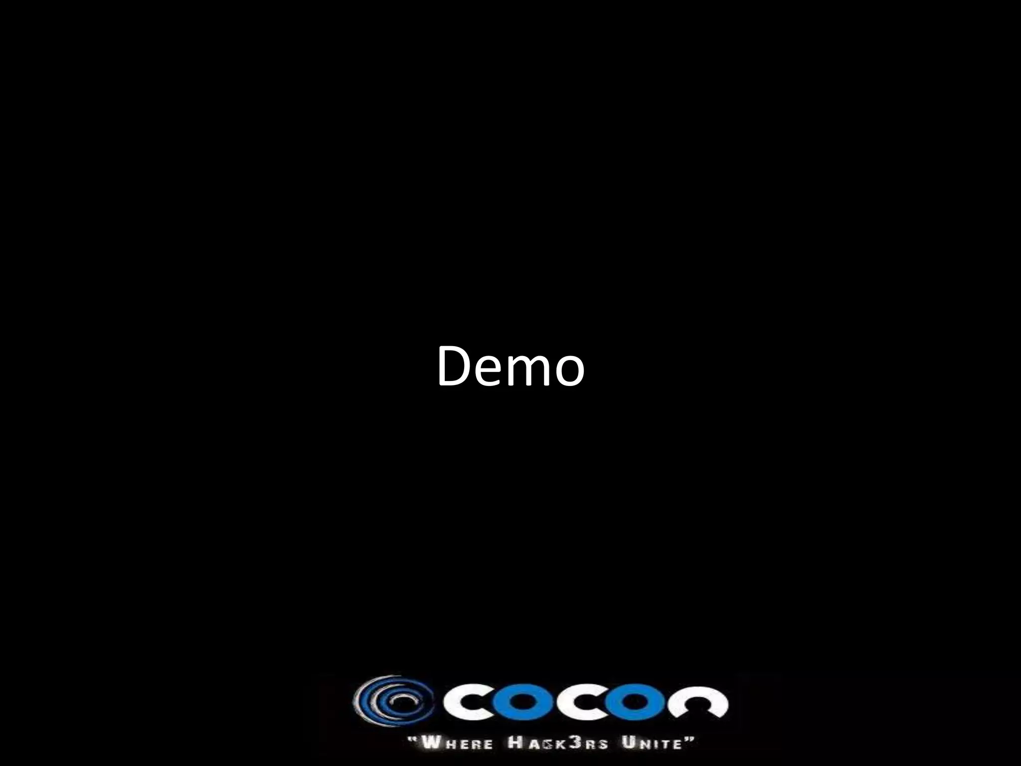Demo
 