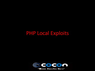 Web-App Remote Code Execution Via Scripting Engines | PPT