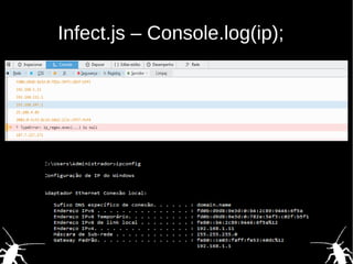 Infect.js – Console.log(ip);
 