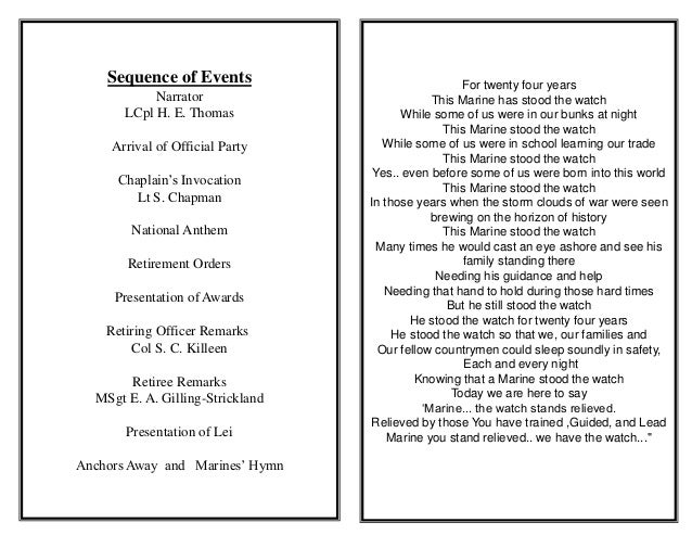 Retirement Program ICO MSgt Gilling-Strickland Final