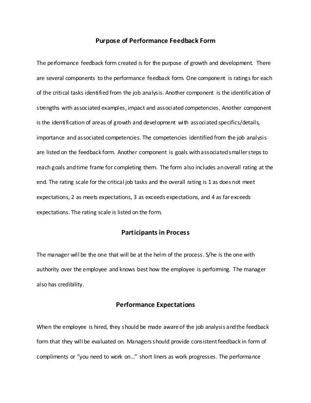 Effective Performance Management Essay - Words | Bartleby essay on performance management
