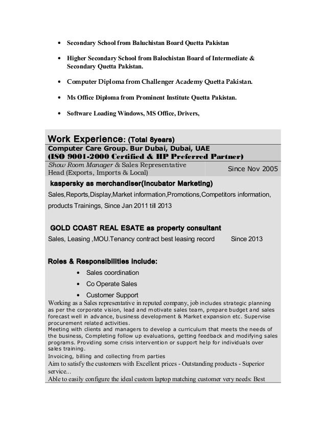 Sales&Marketing Resume - (1)