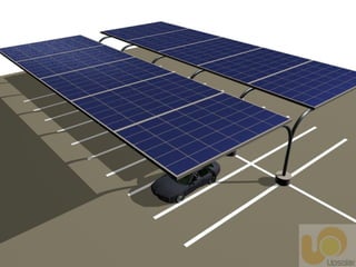 80 kW PV Shaded Parking Structure (Grid-Tied)
360-220 Watt Poly PV Modules
 