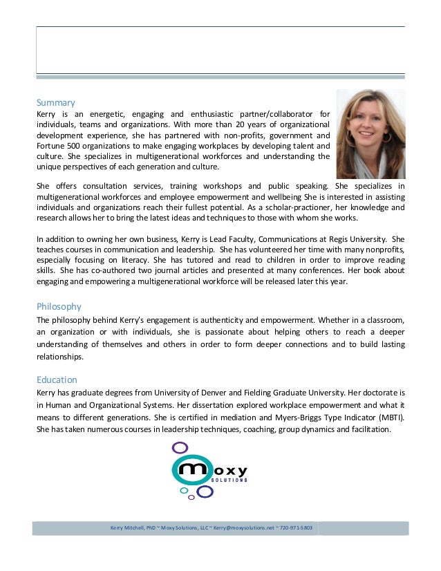 Bio template free picture