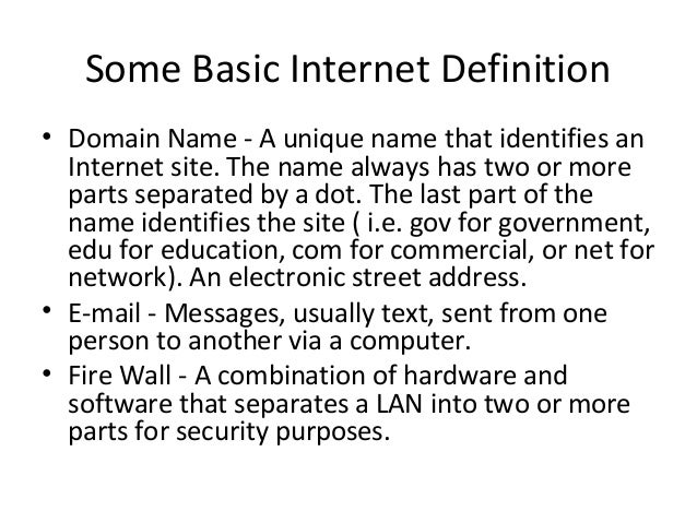 everything about internet about intenet