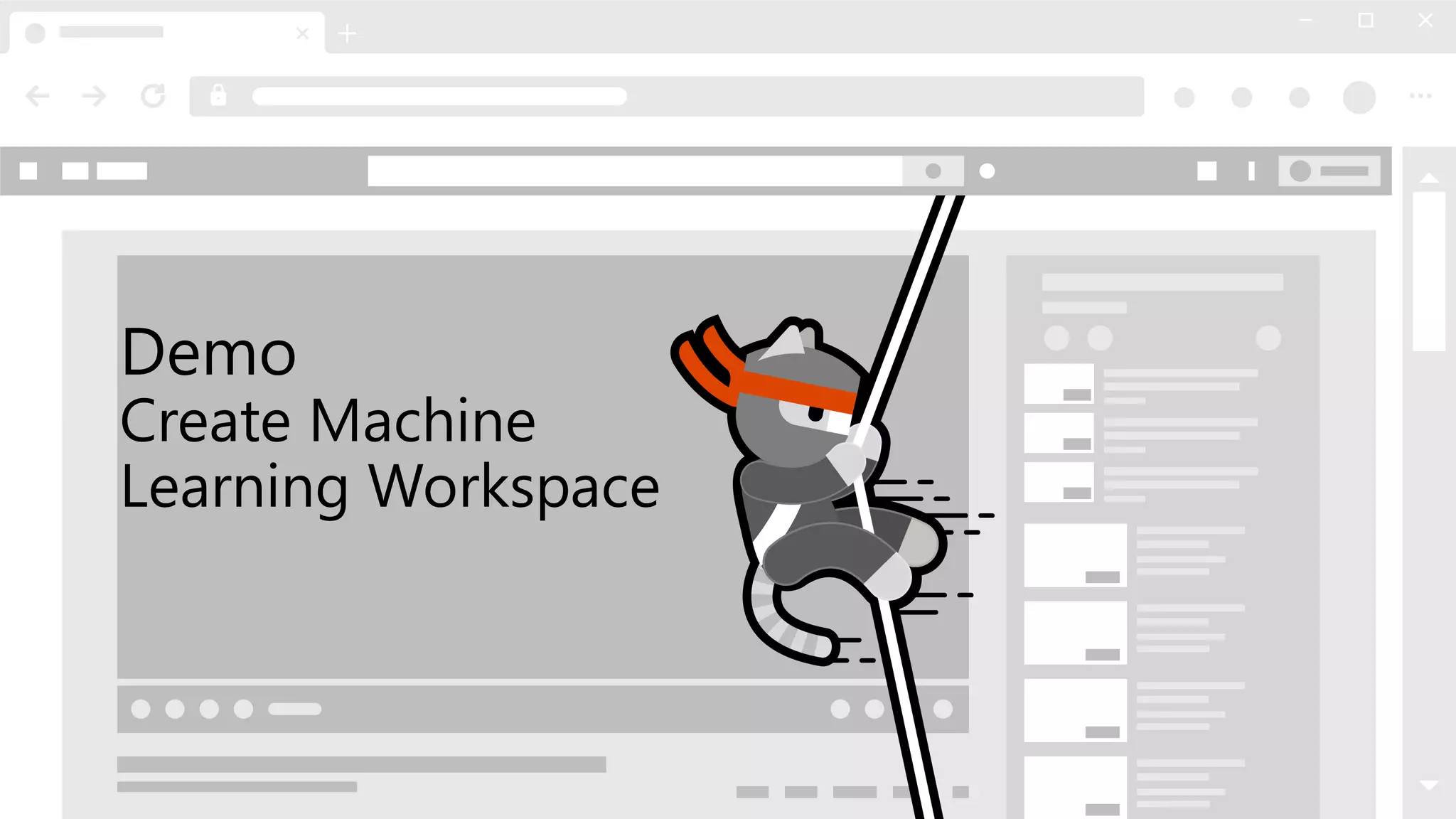 Demo
Create Machine
Learning Workspace
 