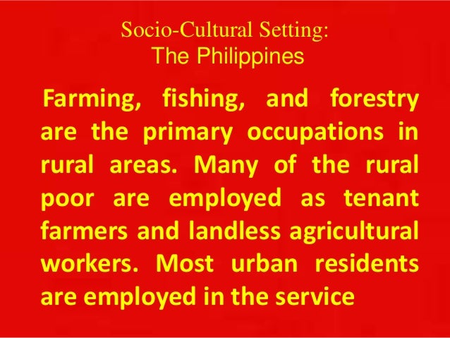 cultural setting