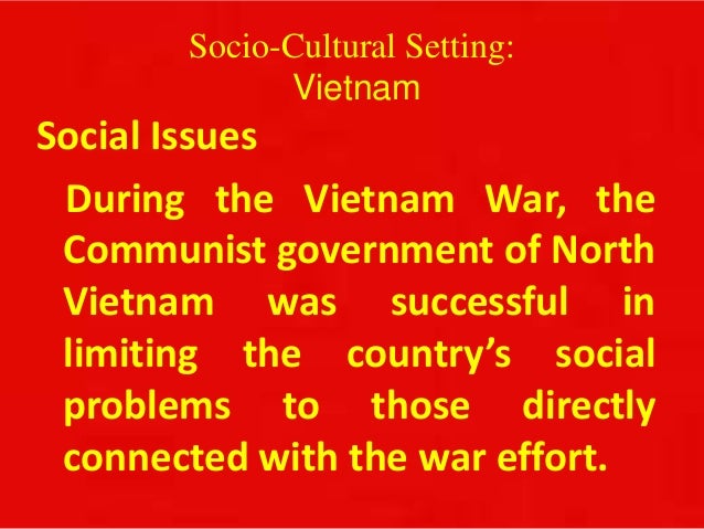 vietnam socio cultural setting cultural setting
