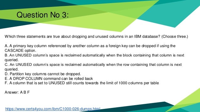 C1000-065 Dumps