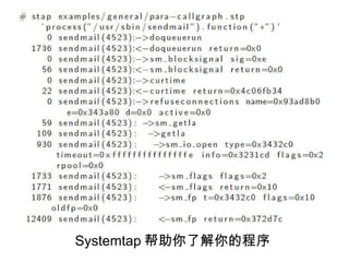 Systemtap 帮助你了解你的程序  