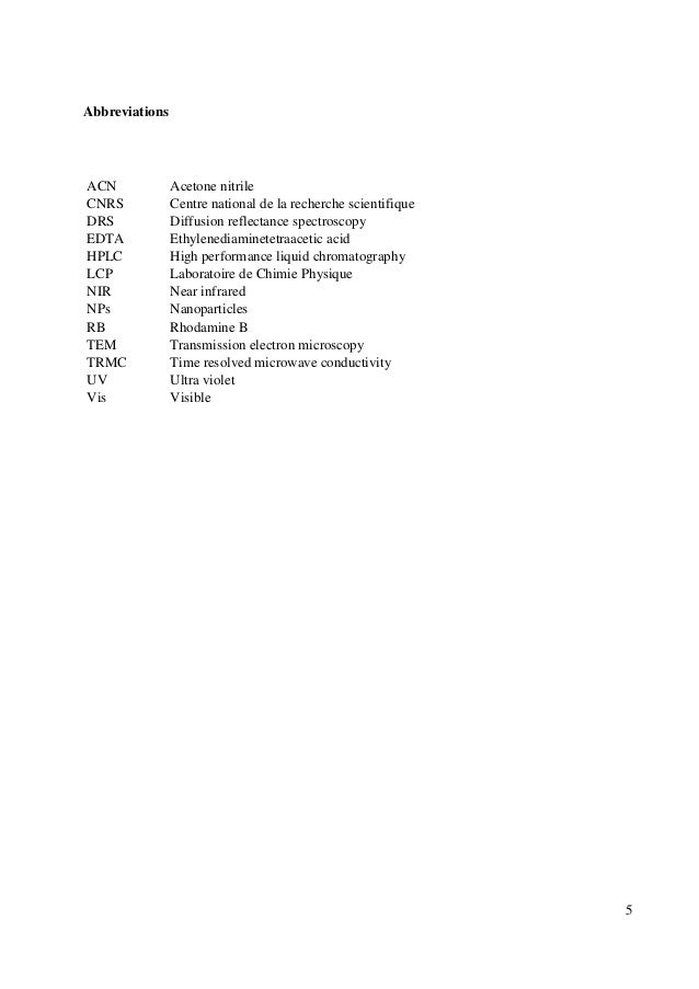 Master thesis interim report