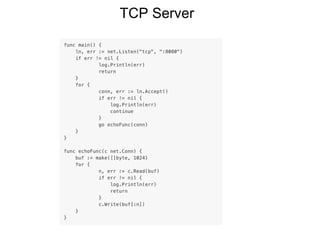 TCP Server
 