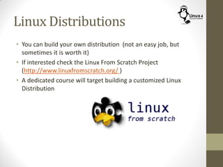 Course 101: Lecture 5: Linux & GNU | PDF